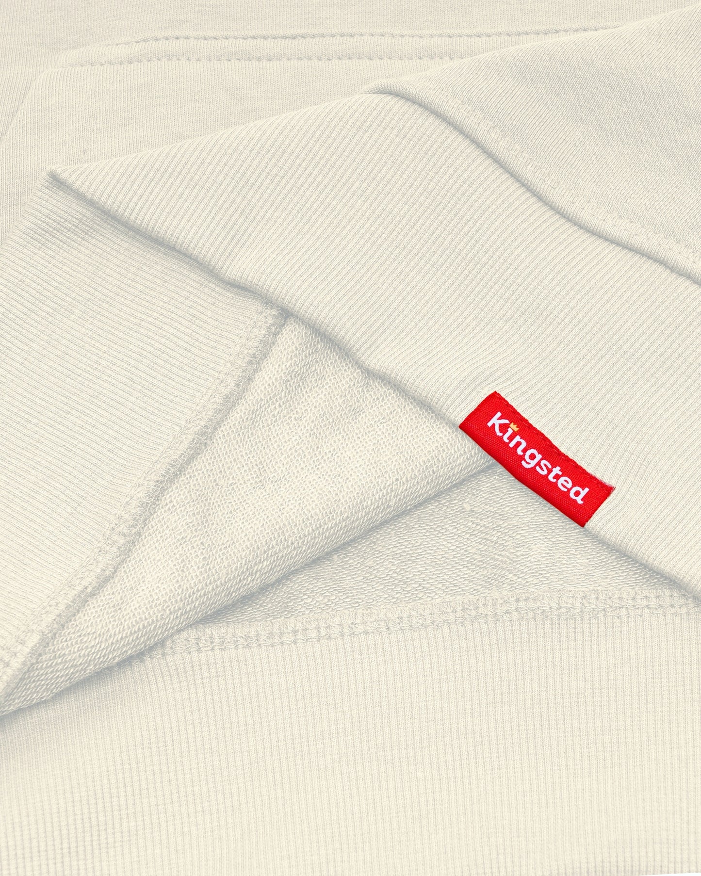 Lightweight Terry Hoodie (Cream)