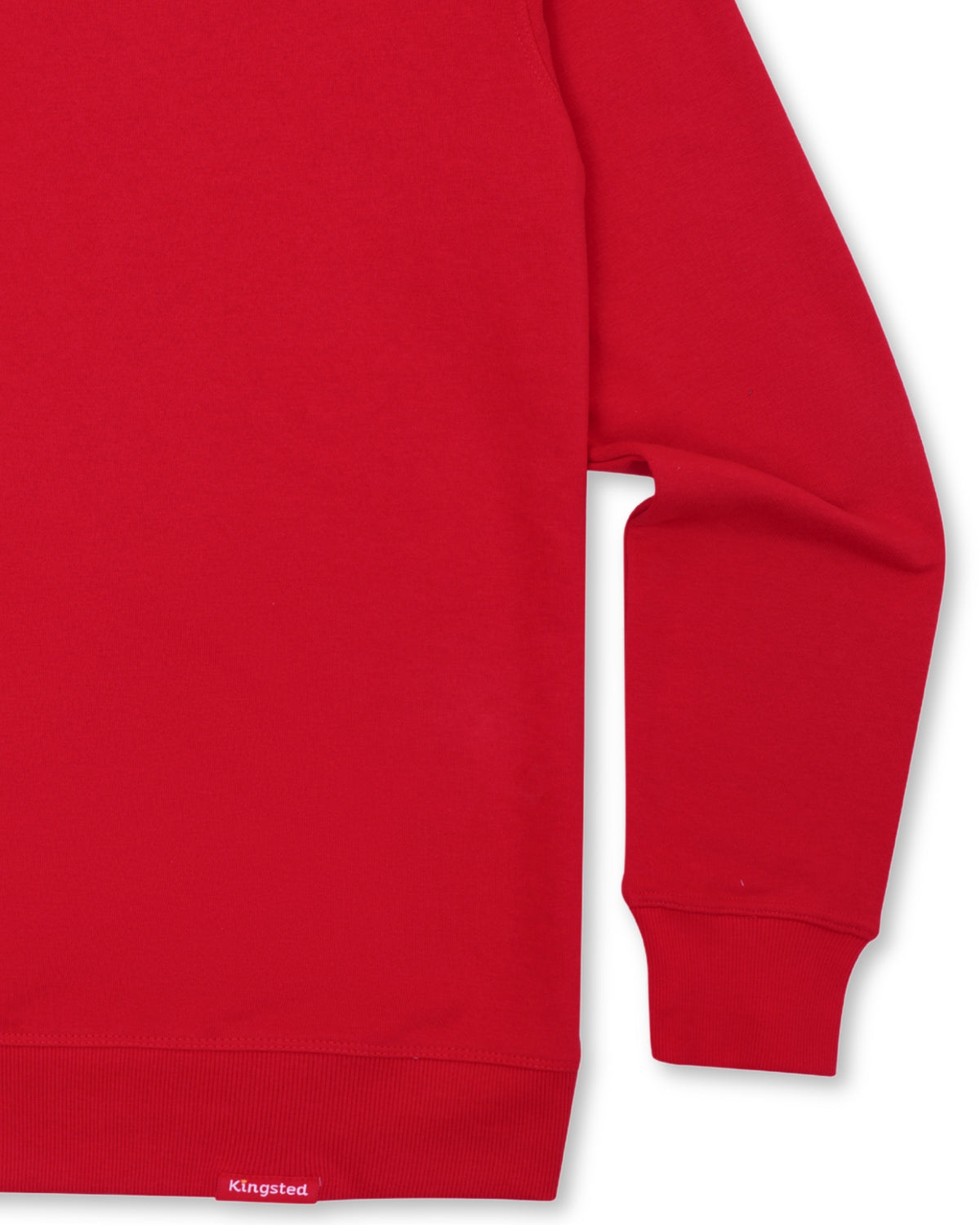 Lightweight Terry Sweatshirt (Red)