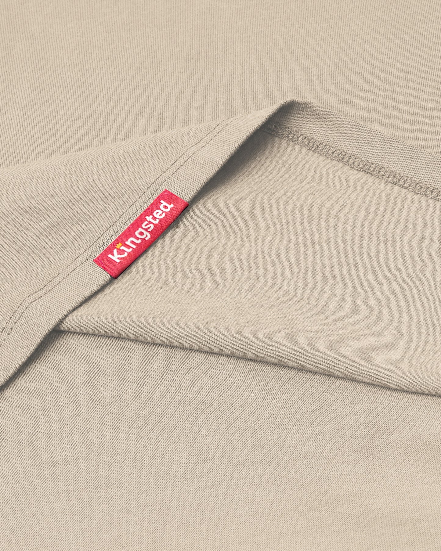 Long Sleeve Pocket T-Shirts (Sand) - Kingsted