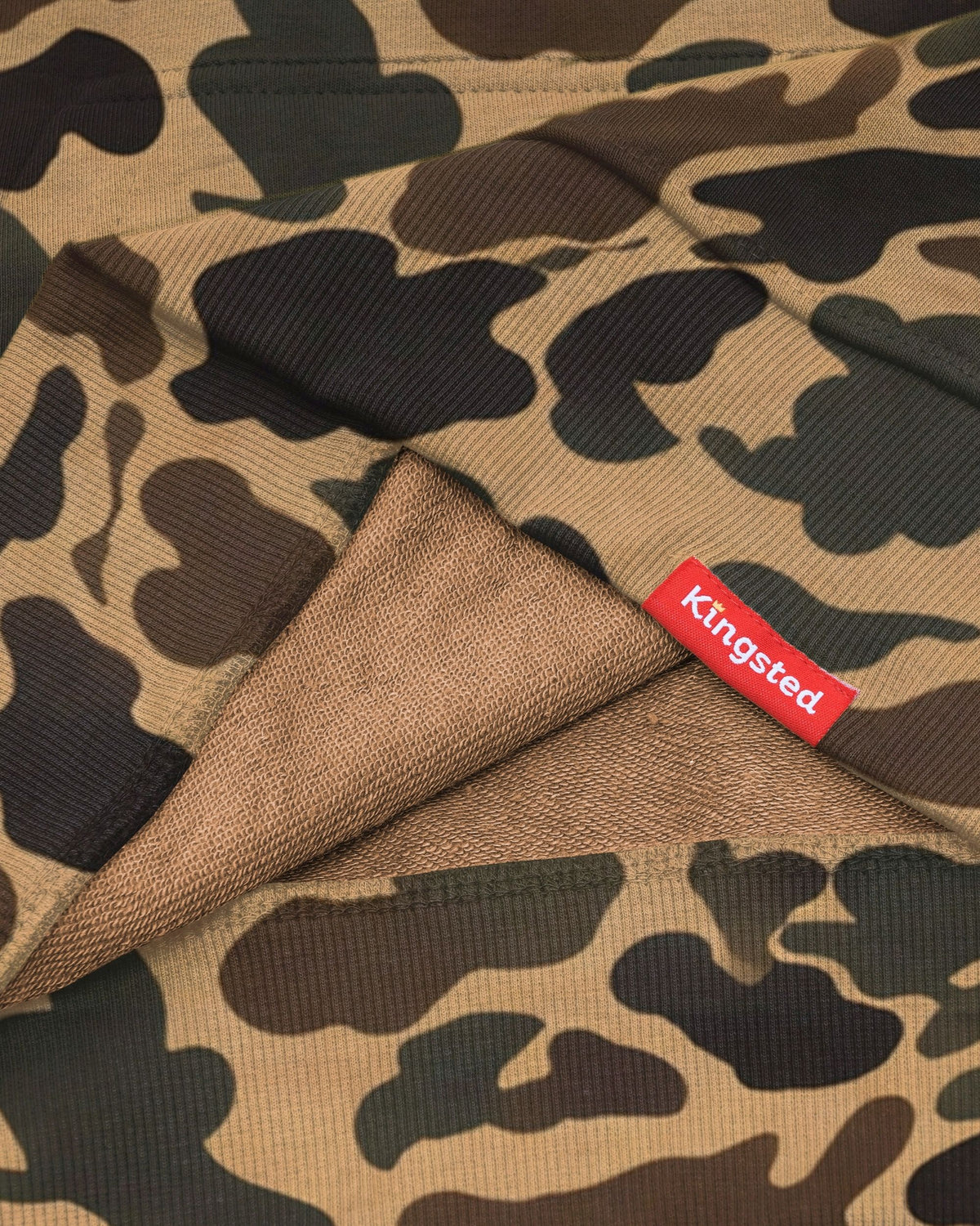 Lightweight Terry Zip Hoodie (Camo)