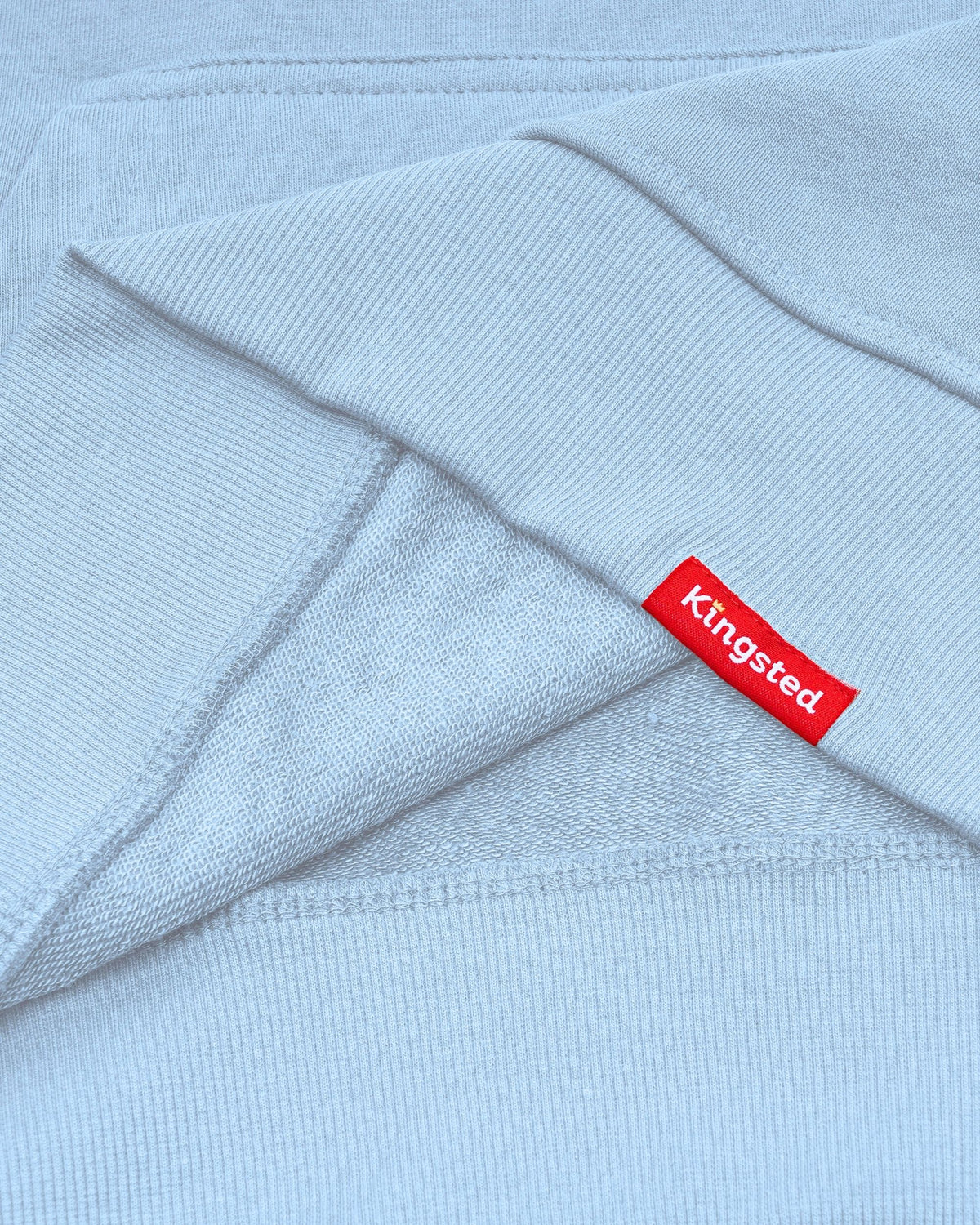 Lightweight Terry Zip Hoodie (Carolina Blue)