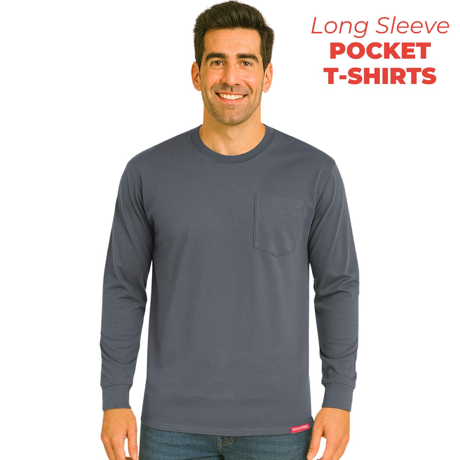 Long Sleeve Pocket Tees