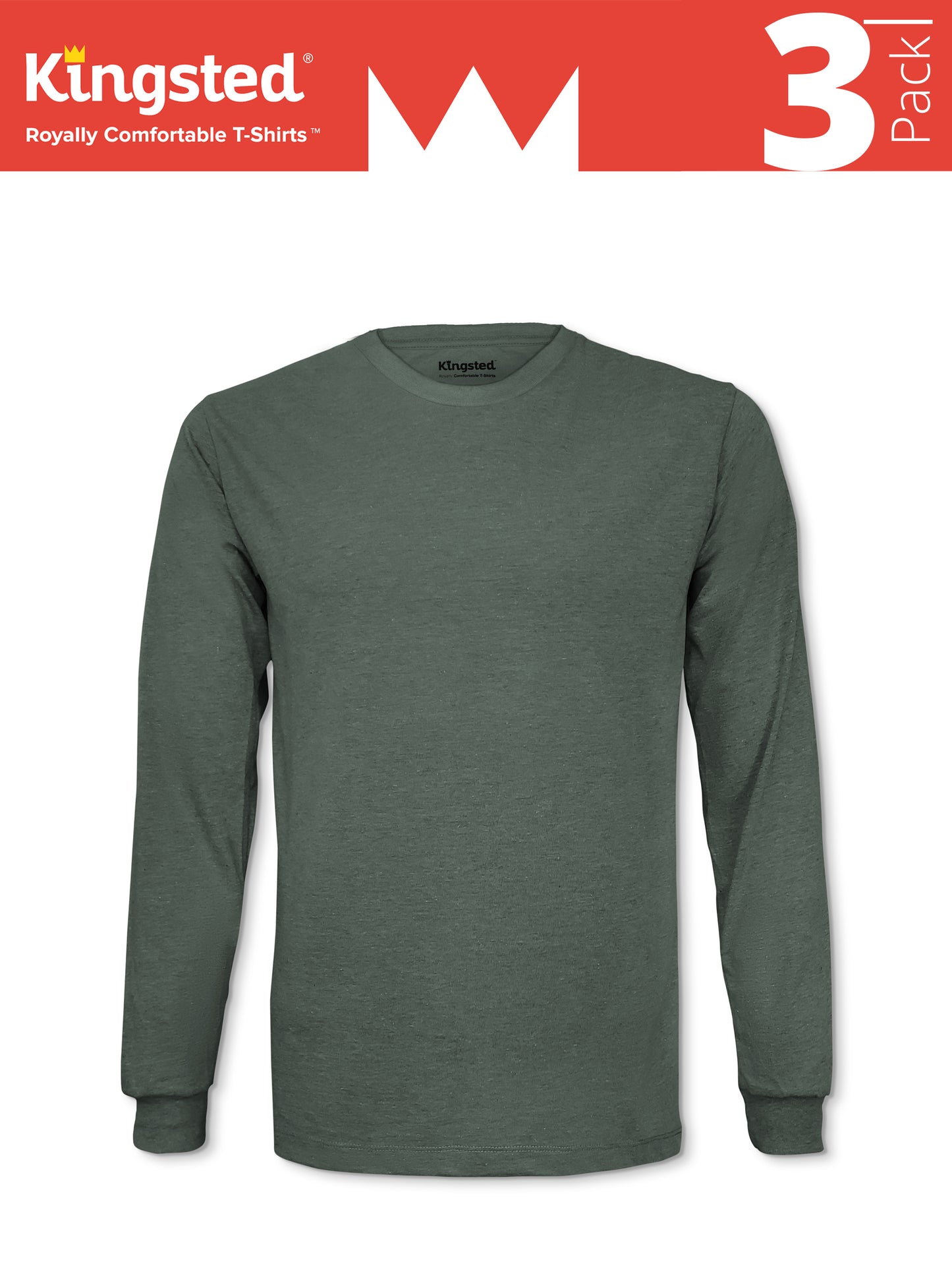 Earth Long Sleeve T-Shirts 3 Pack