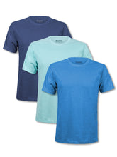 Load image into Gallery viewer, COOL - T-Shirt 3-Pack (NAVY, ROYAL &amp; TURQUOISE)
