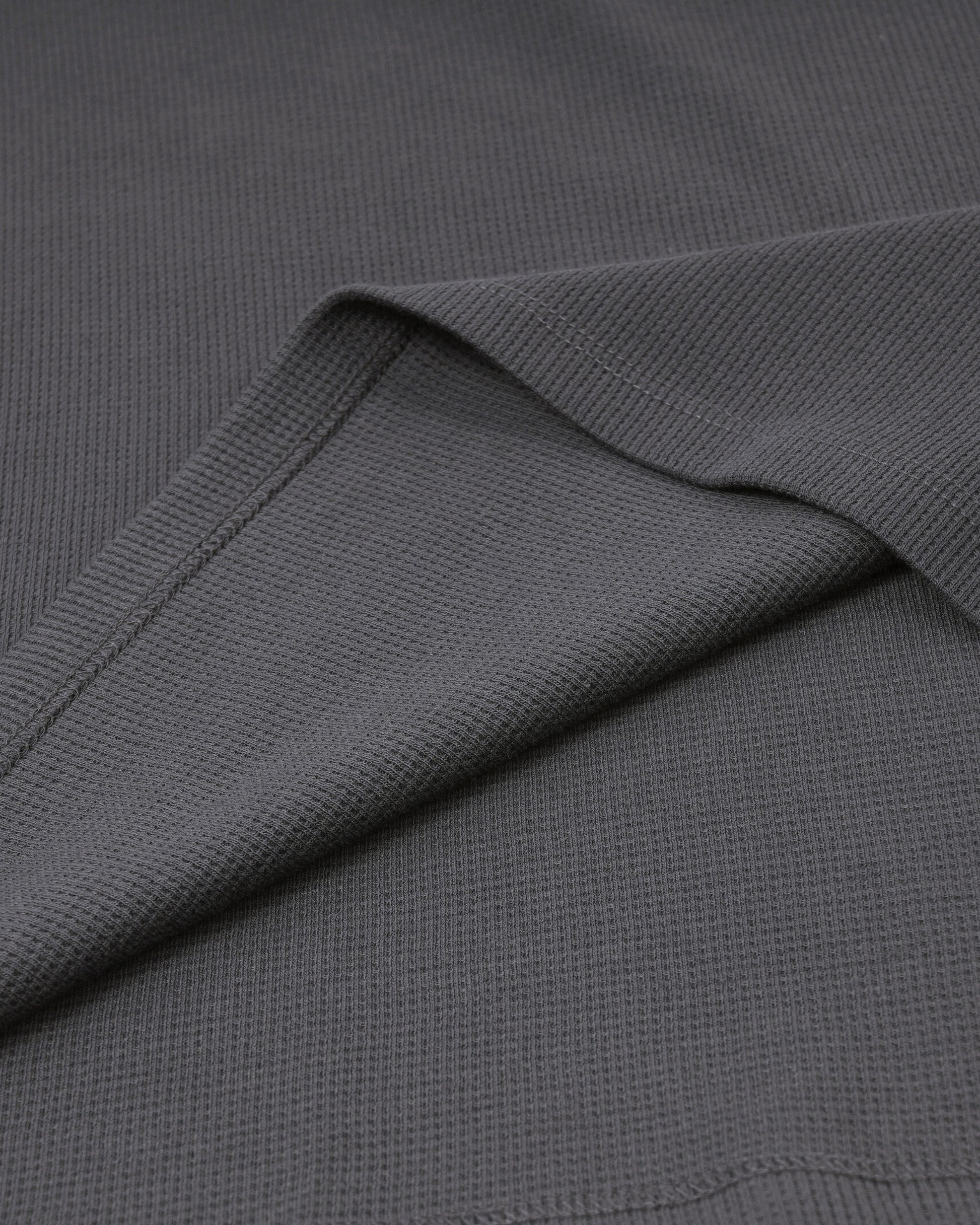 Long Sleeve Waffle Knit Henley Multipack (Monochrome 3-Pack) - Kingsted