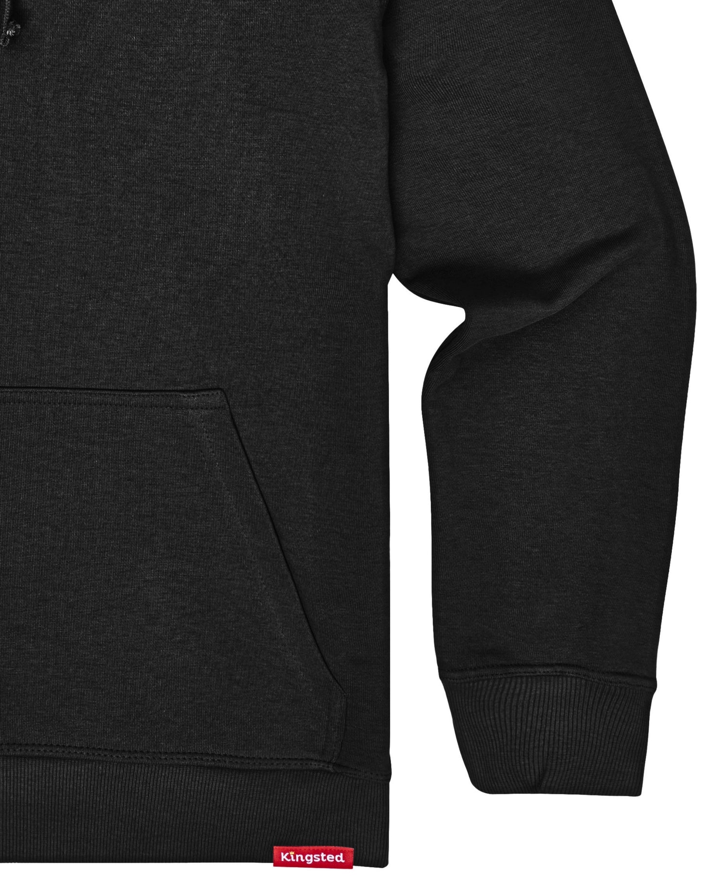 Lightweight Terry Hoodie (Black)