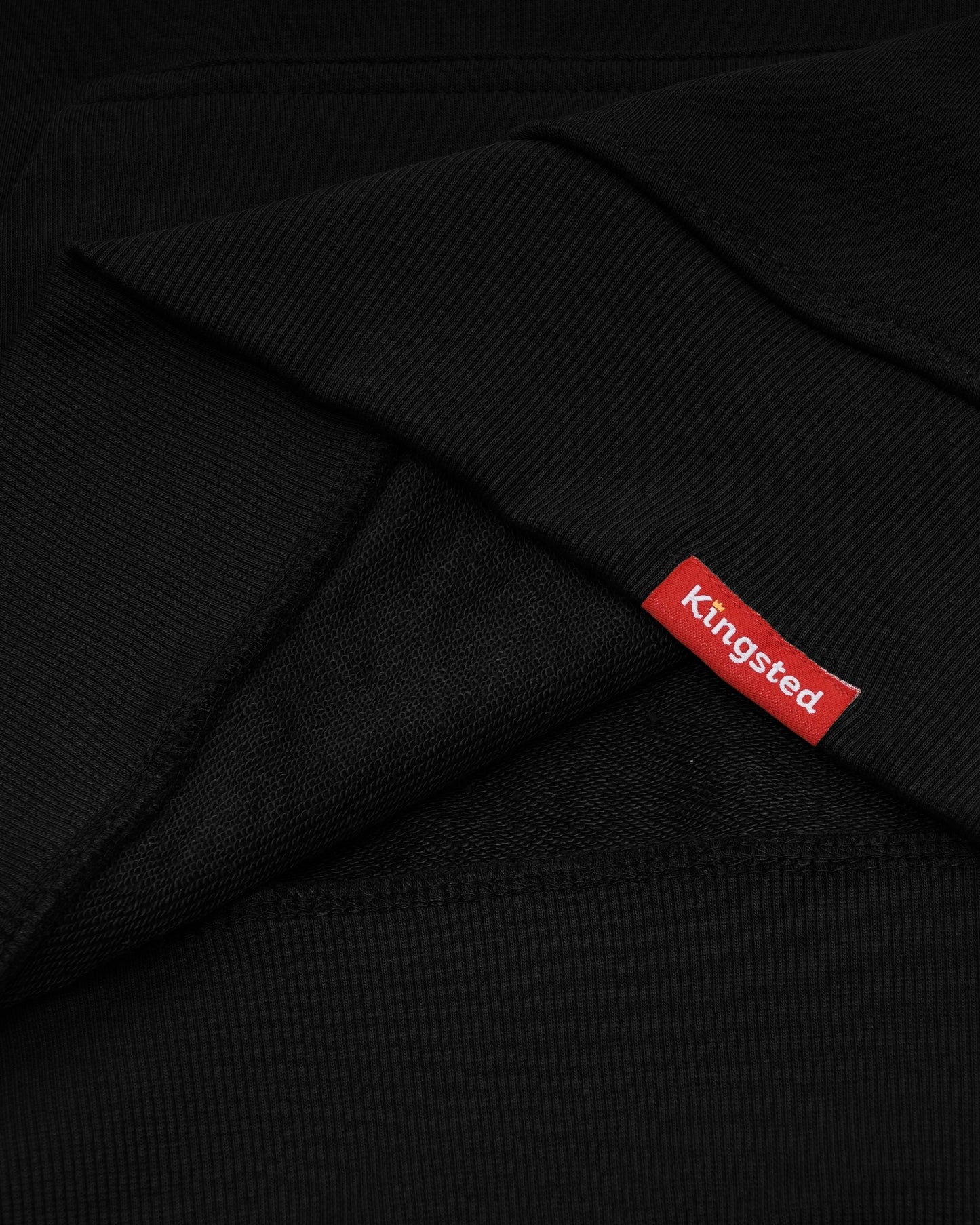 Lightweight Terry Hoodie (Black)