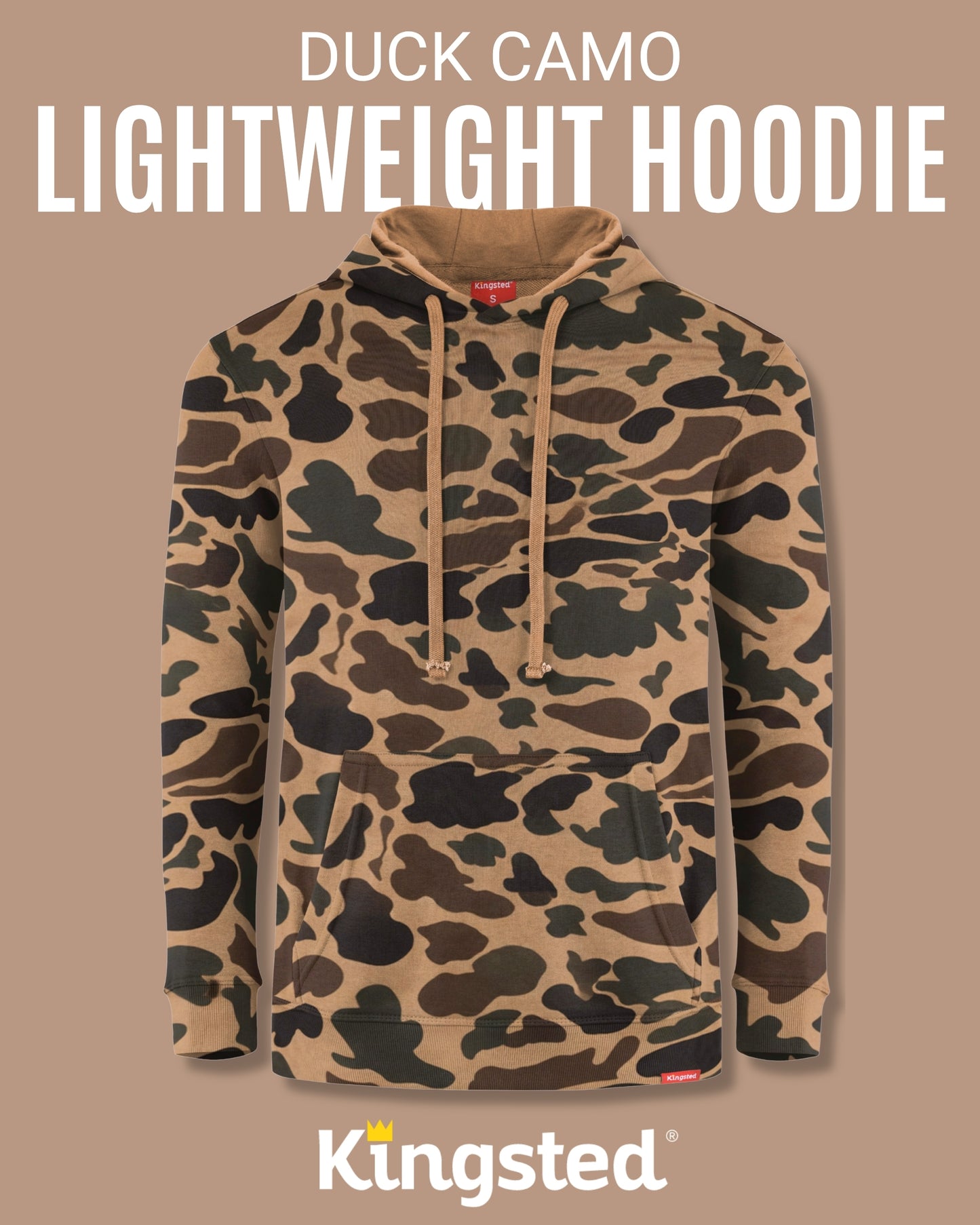 Lightweight Terry Hoodie (Camo)