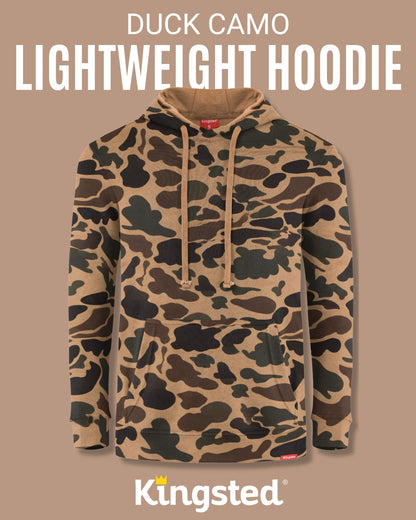 Lightweight Terry Hoodie (Camo)