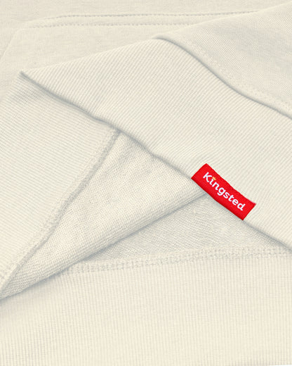 Lightweight Terry Hoodie (Cream)