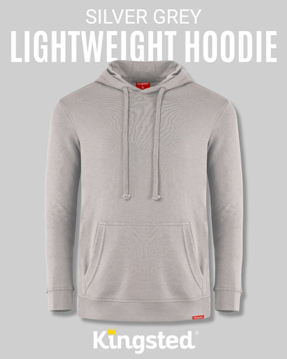 Lightweight Terry Hoodie (Grey)