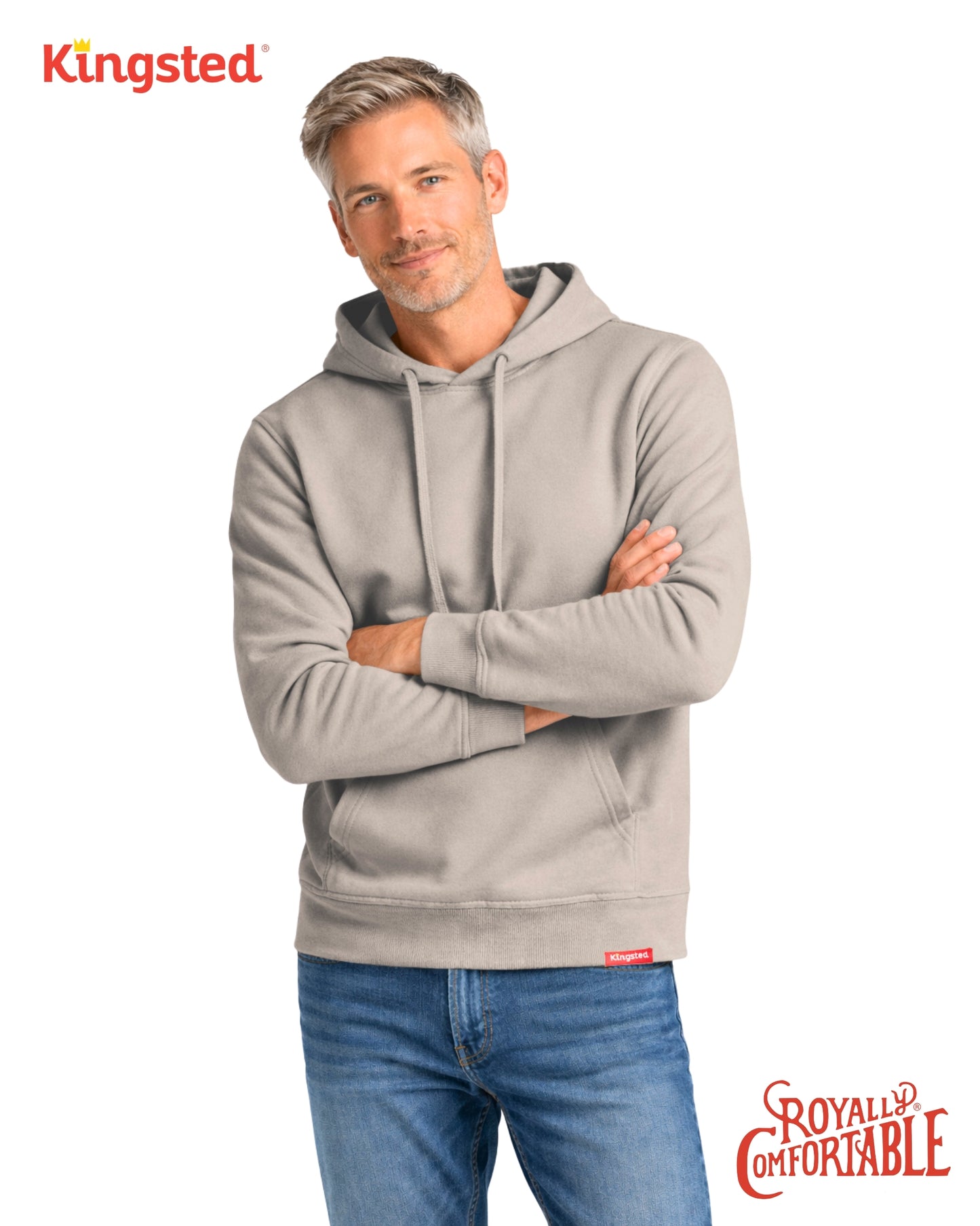 Lightweight Terry Hoodie (Grey)