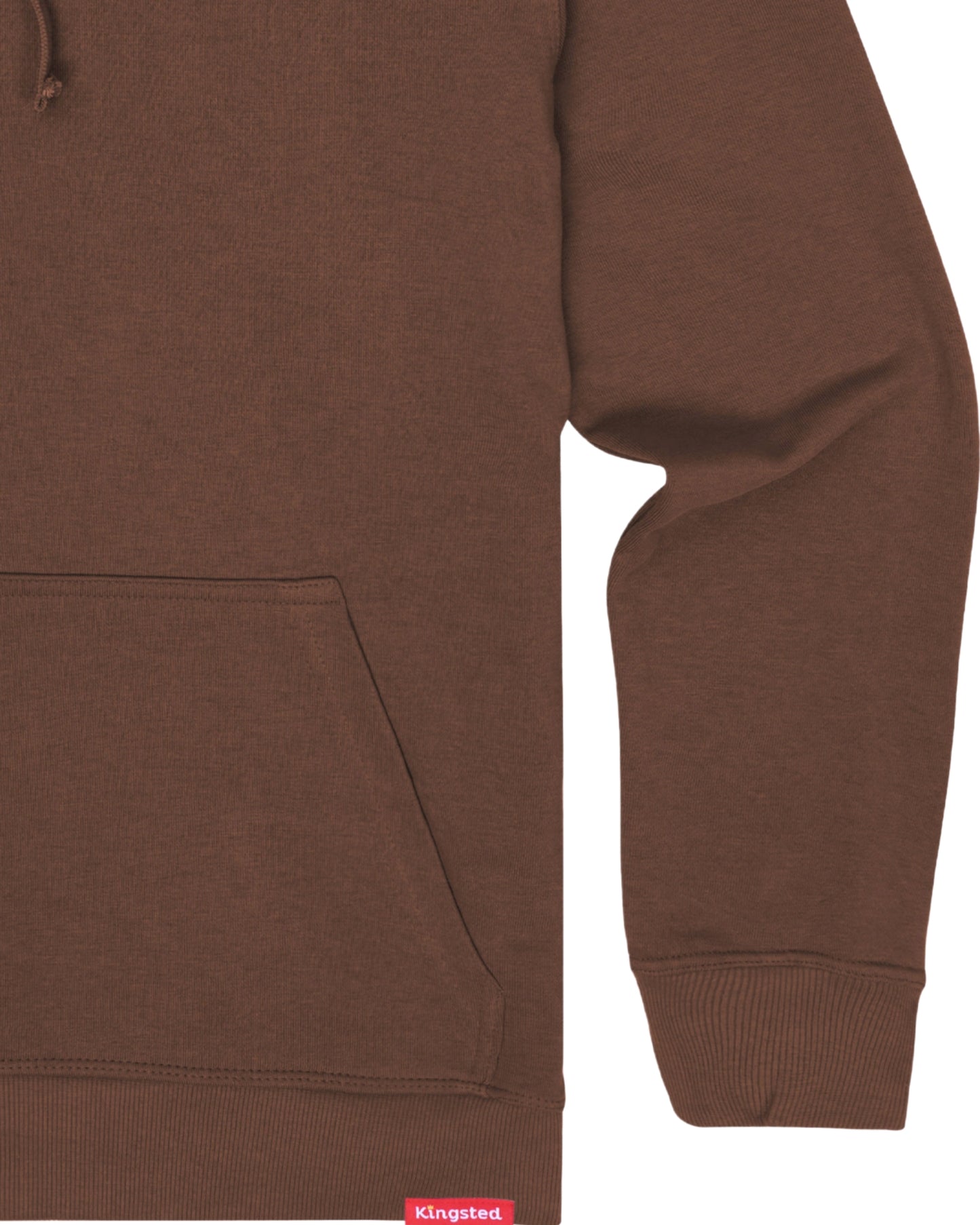 Lightweight Terry Hoodie (Brown)