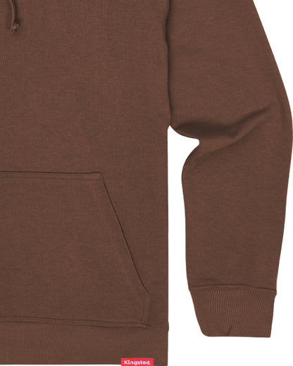 Lightweight Terry Hoodie (Brown)