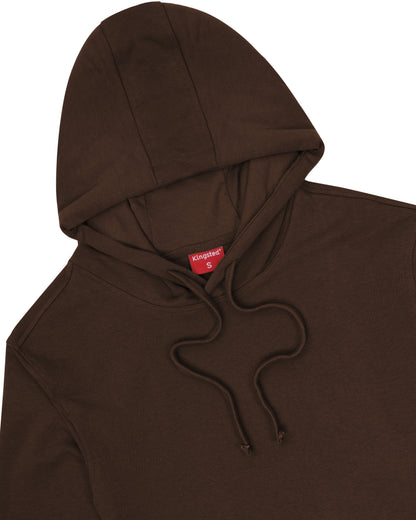 Lightweight Terry Hoodie (Brown)