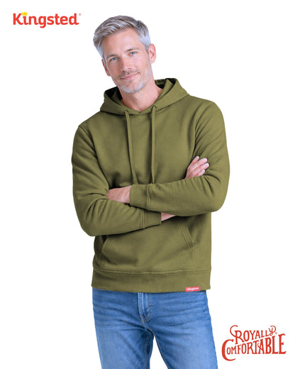 Lightweight Terry Hoodie (Olive Green)