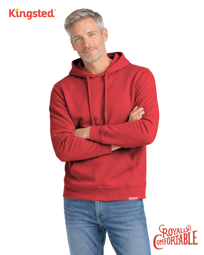 Lightweight Terry Hoodie (Red)