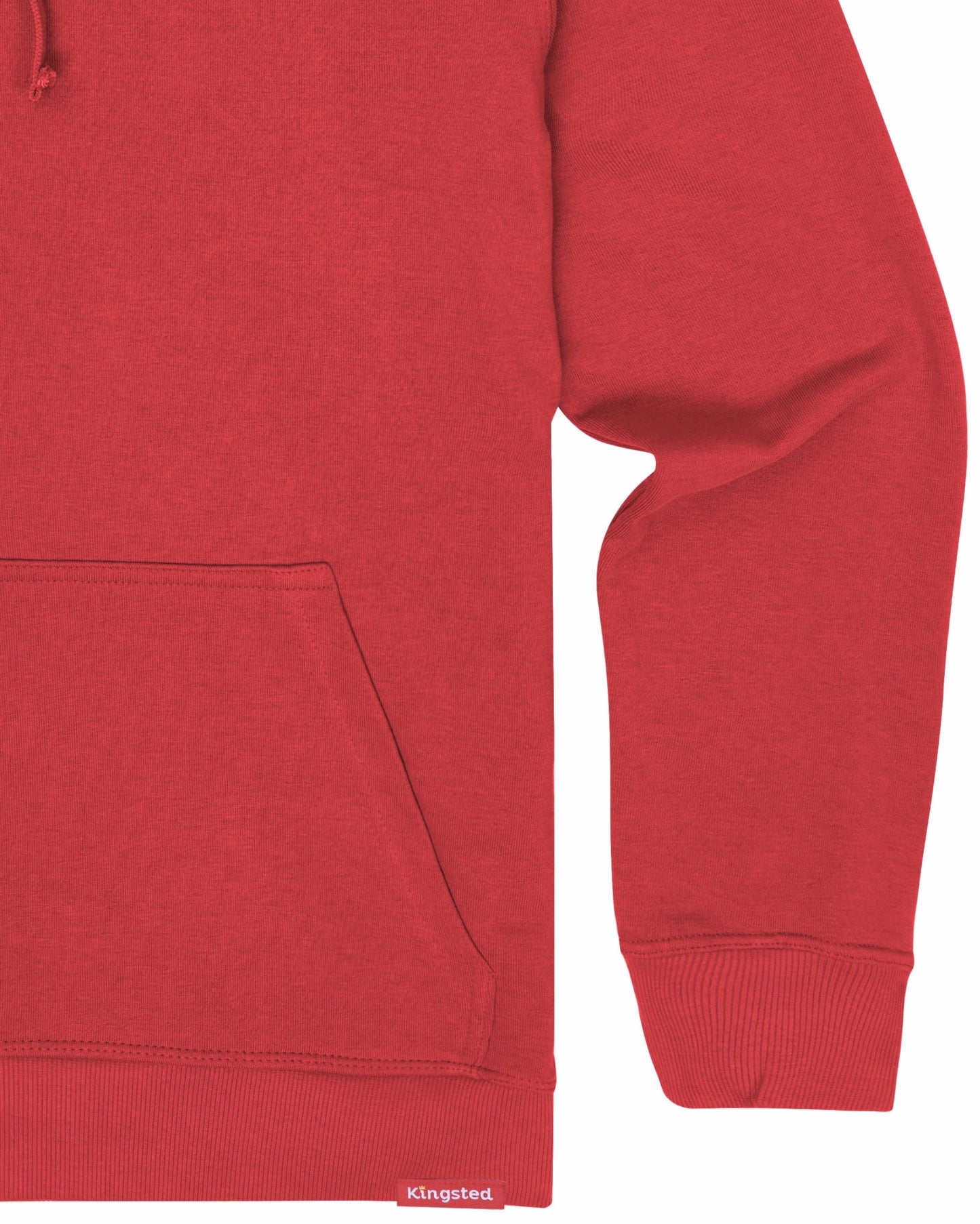 Lightweight Terry Hoodie (Red)