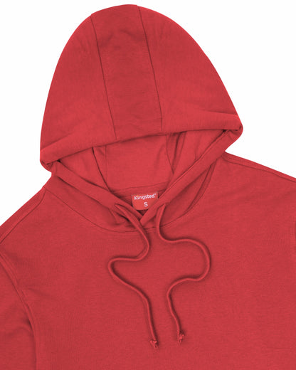 Lightweight Terry Hoodie (Red)