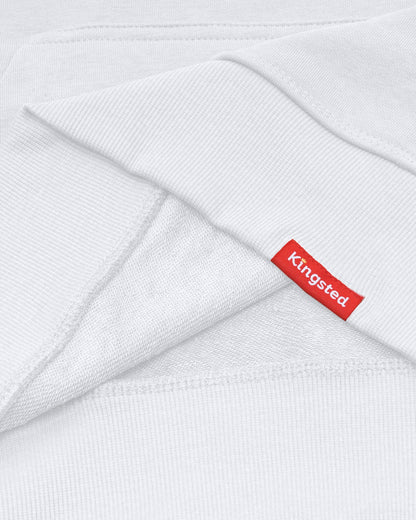 Lightweight Terry Hoodie (White)