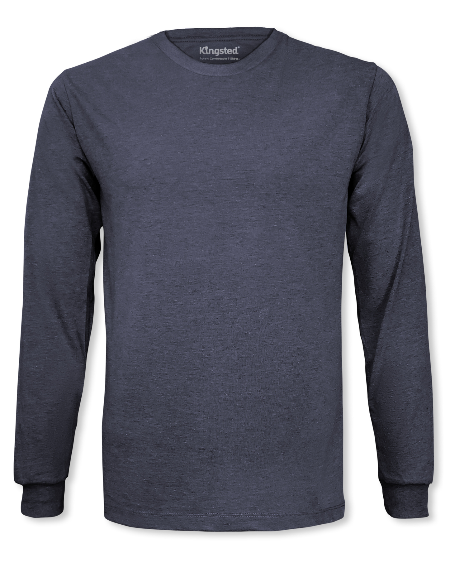Long Sleeve Crewneck T-Shirt (Charcoal)