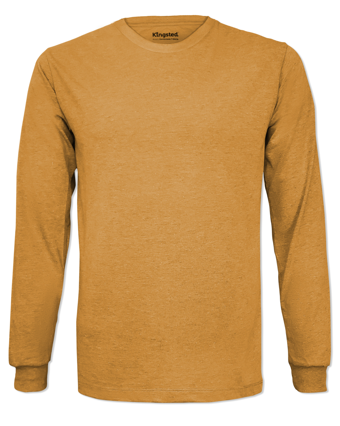 Long Sleeve Crewneck T-Shirt (Mustard)