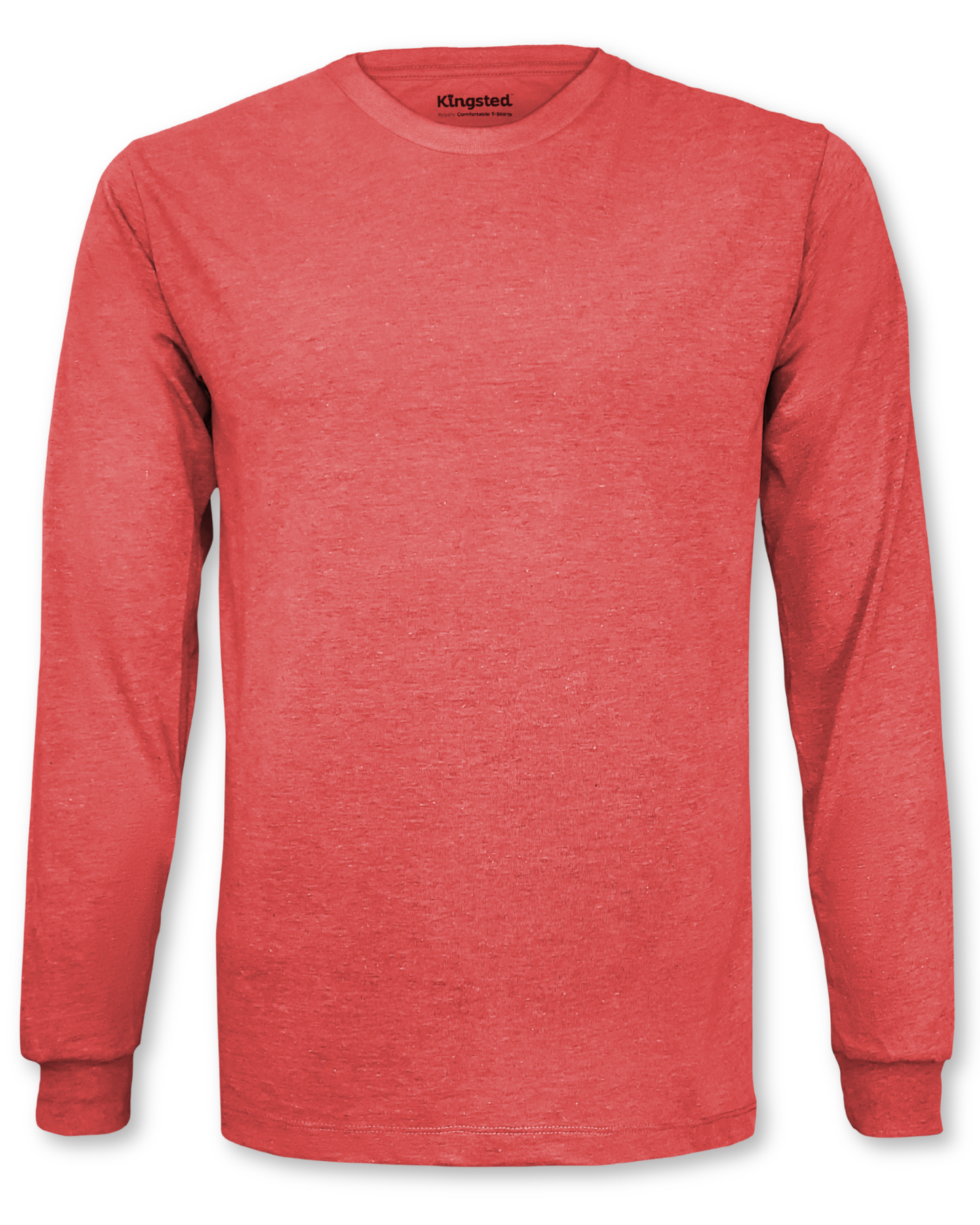 Long Sleeve Crewneck T-Shirt (Red)