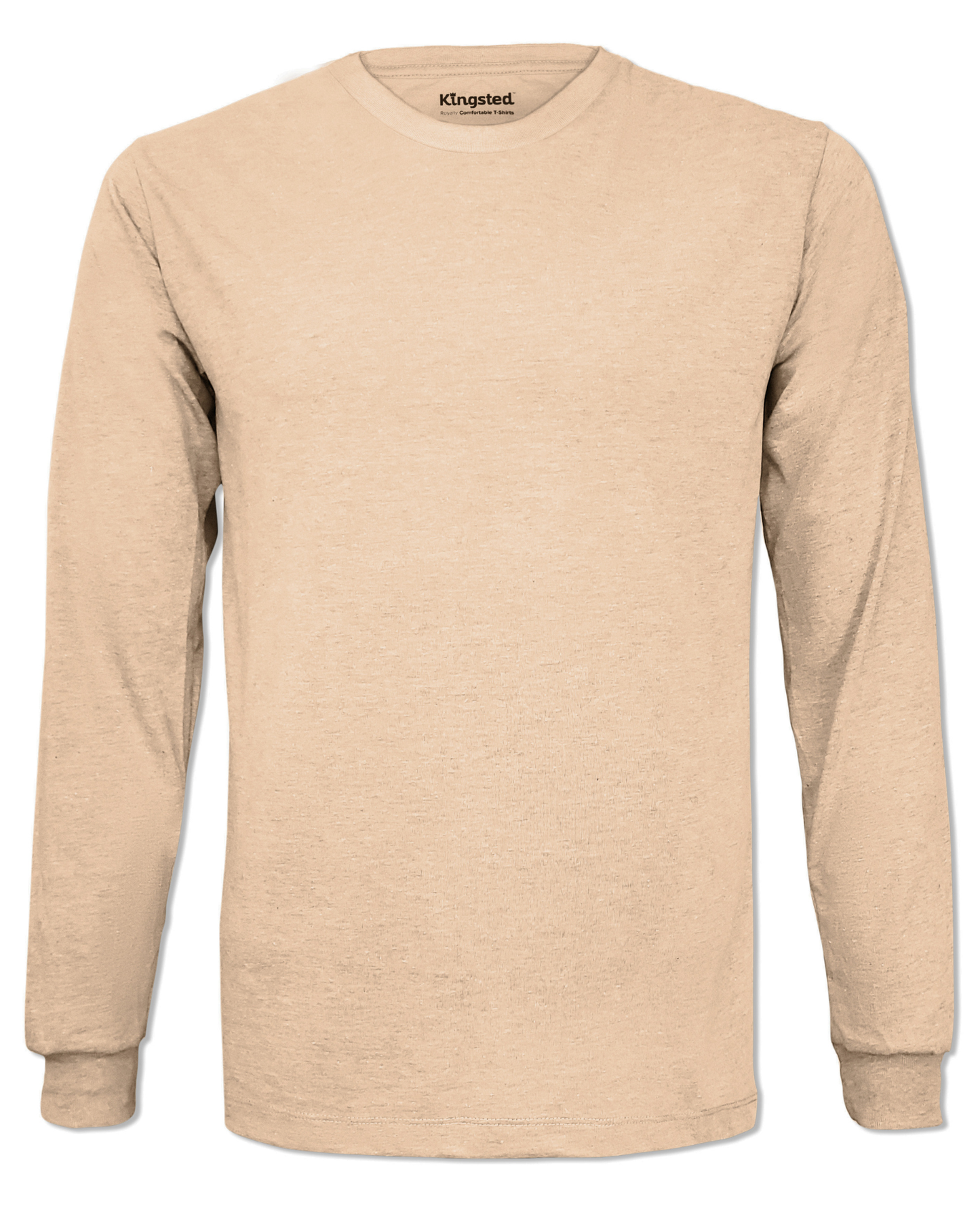Long Sleeve Crewneck T-Shirt (Sand)