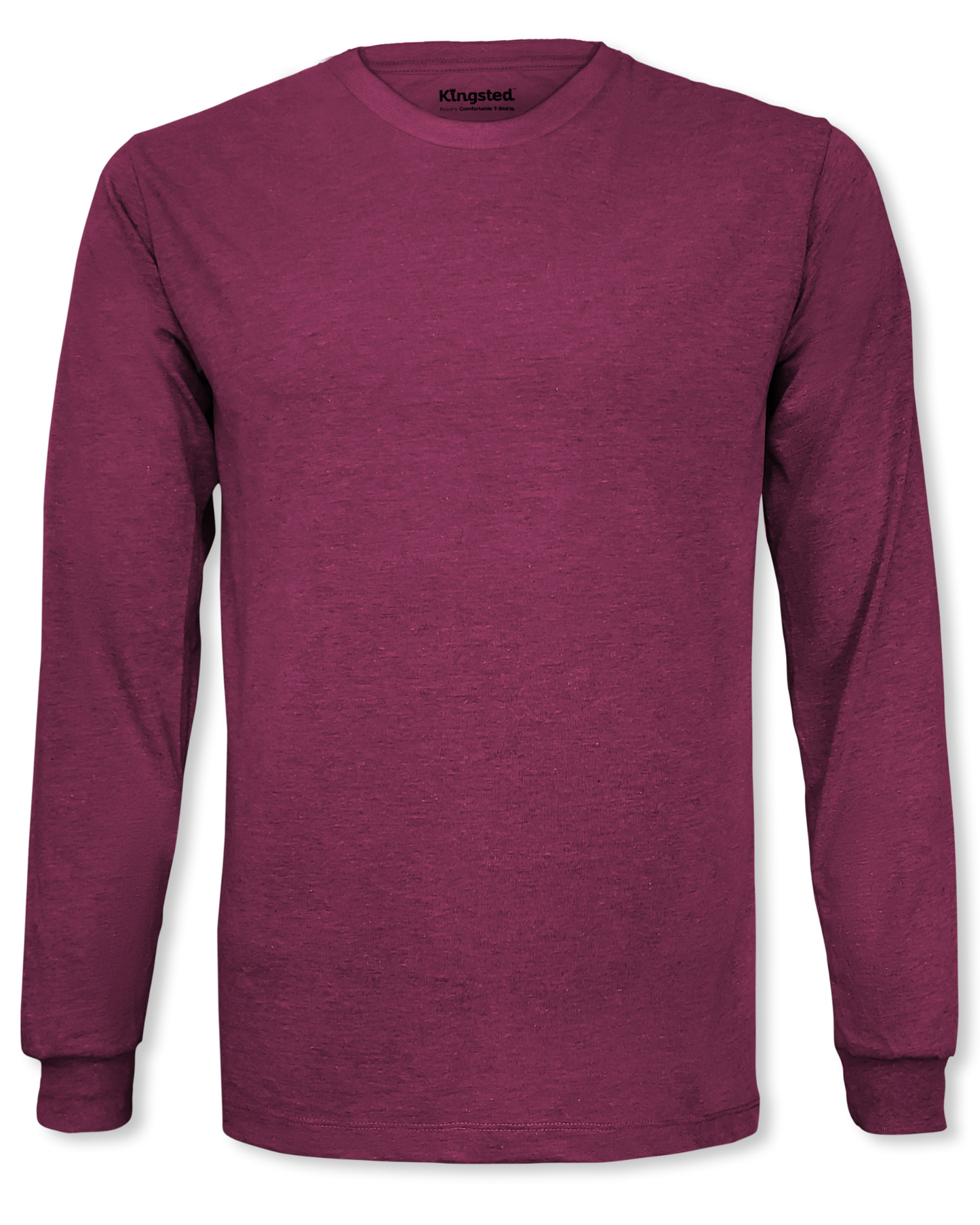 Long Sleeve Crewneck T-Shirt (Cranberry)