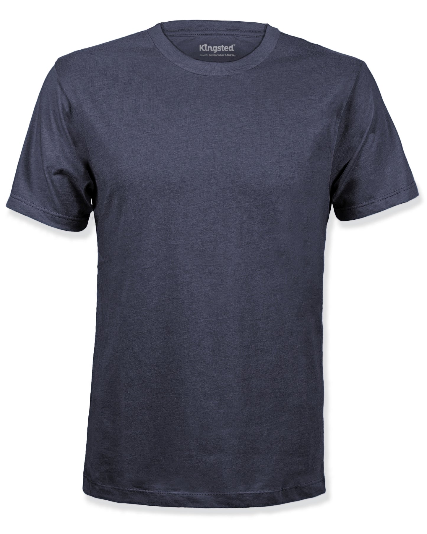 Dark Grey Short Sleeve Crewneck T-Shirts