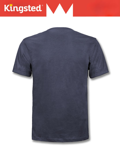 Dark Grey Short Sleeve Crewneck T-Shirts
