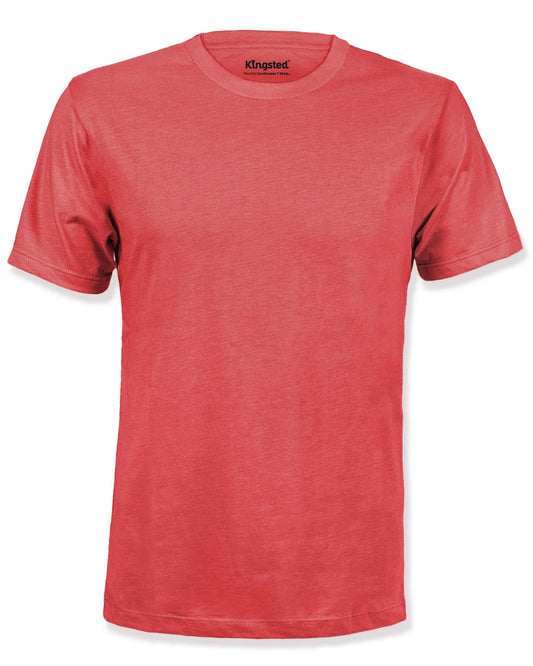 Red Short Sleeve Crewneck T-Shirts