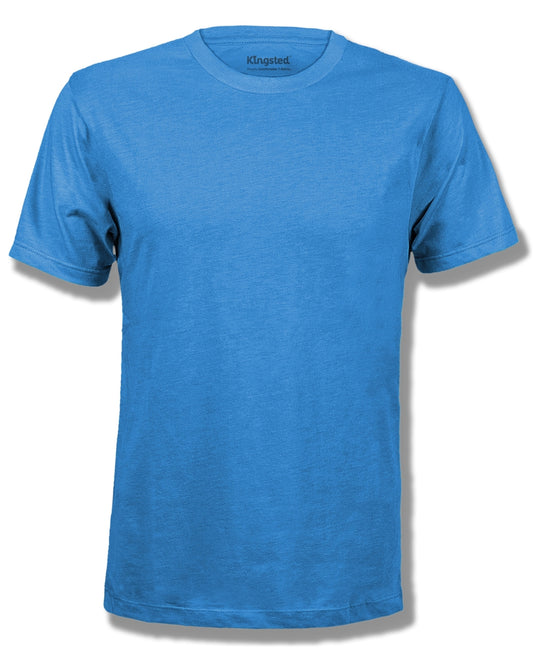 Royal Blue Short Sleeve Crewneck T-Shirts