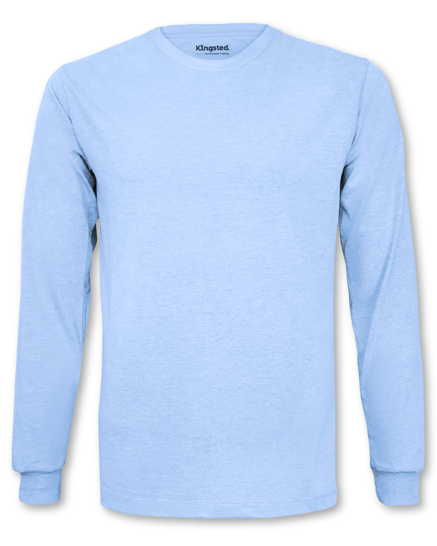 Long Sleeve Crewneck T-Shirt (Sky Blue)