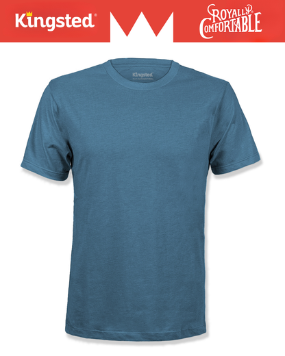 Short Sleeve Crewneck T-Shirts (Azure)