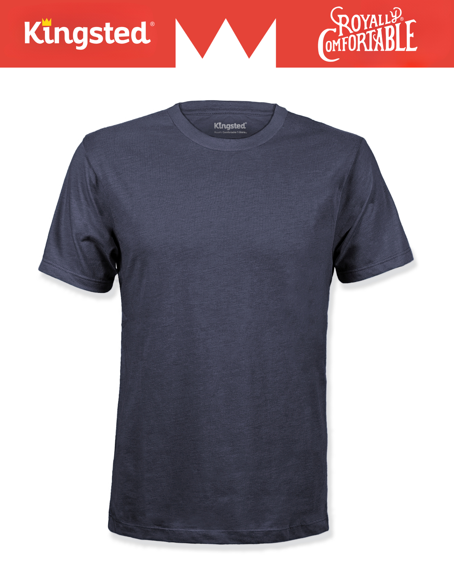 Short Sleeve Crewneck T-Shirts (Charcoal)