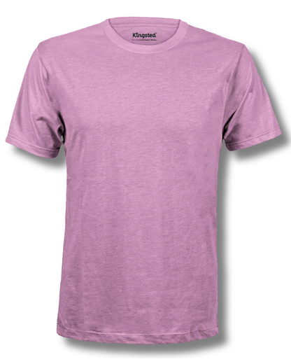 Short Sleeve Crewneck T-Shirts (Purple)