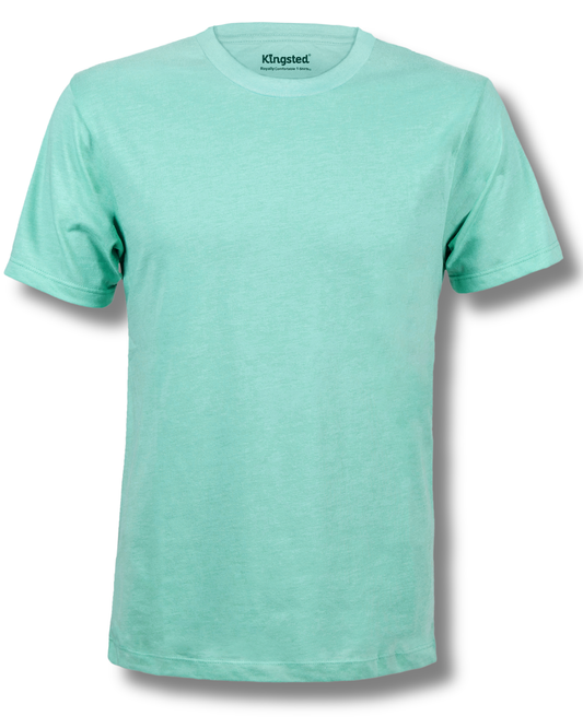 Short Sleeve Crewneck T-Shirts (Mint Green)