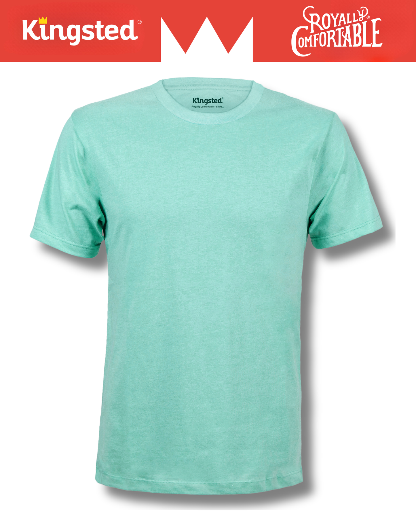 Short Sleeve Crewneck T-Shirts (Mint Green)