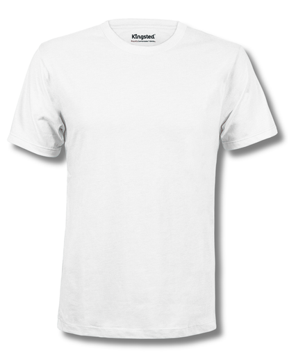 Short Sleeve Crewneck T-Shirts (White)