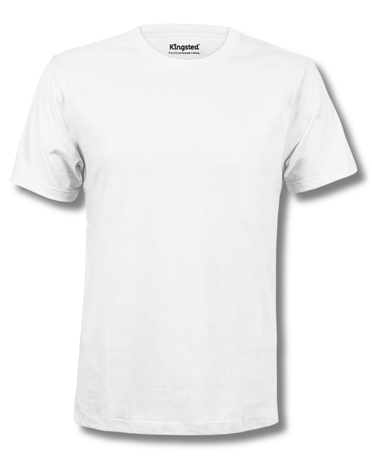 Short Sleeve Crewneck T-Shirts (White)
