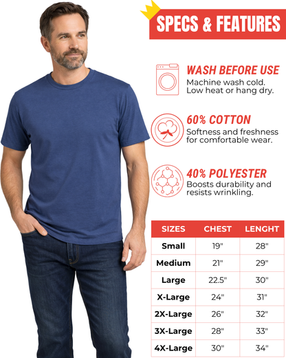 Short Sleeve Crewneck T-Shirts Multipack (Camo Pack)