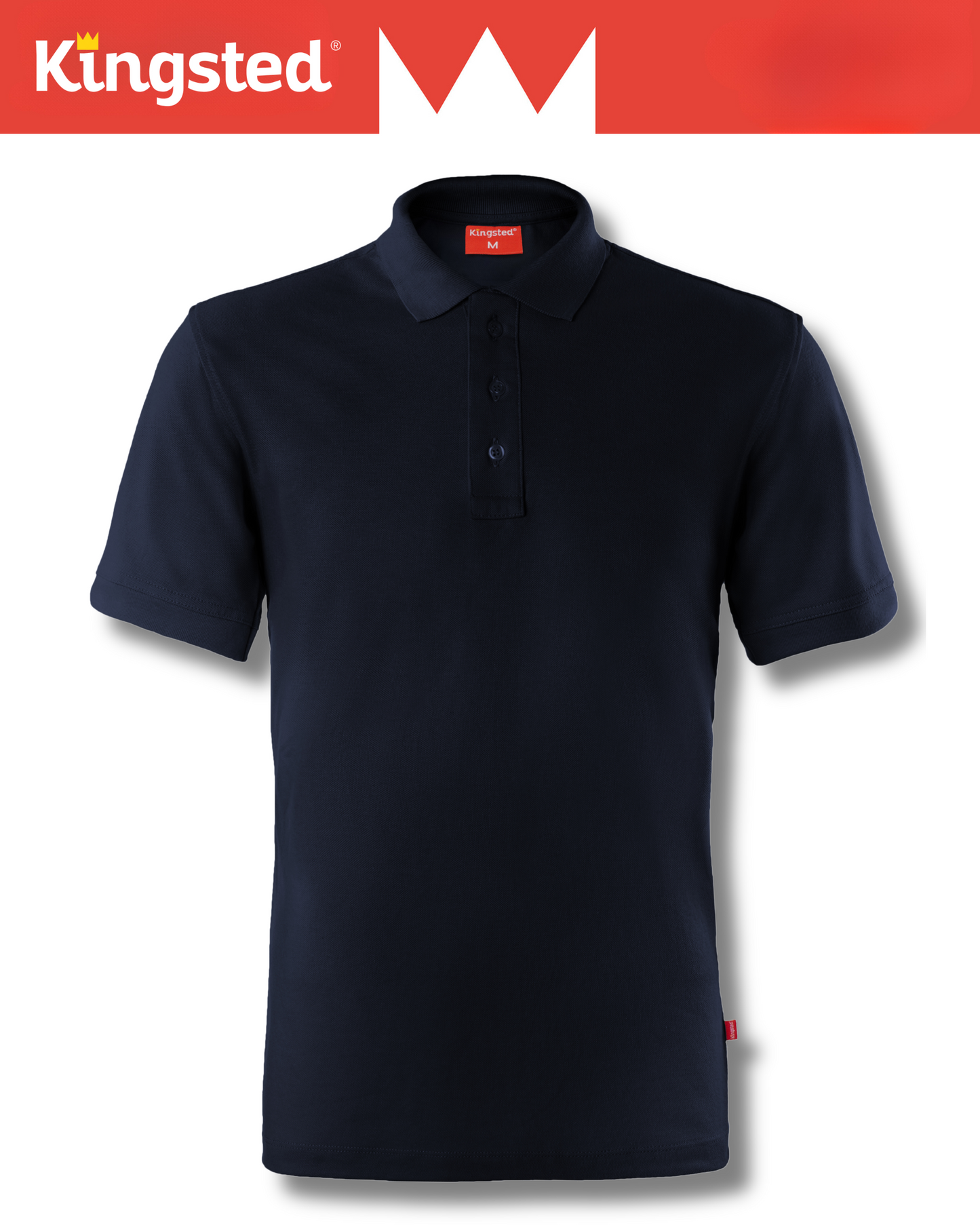 Classic Pique Polo Shirts for Men (Black)
