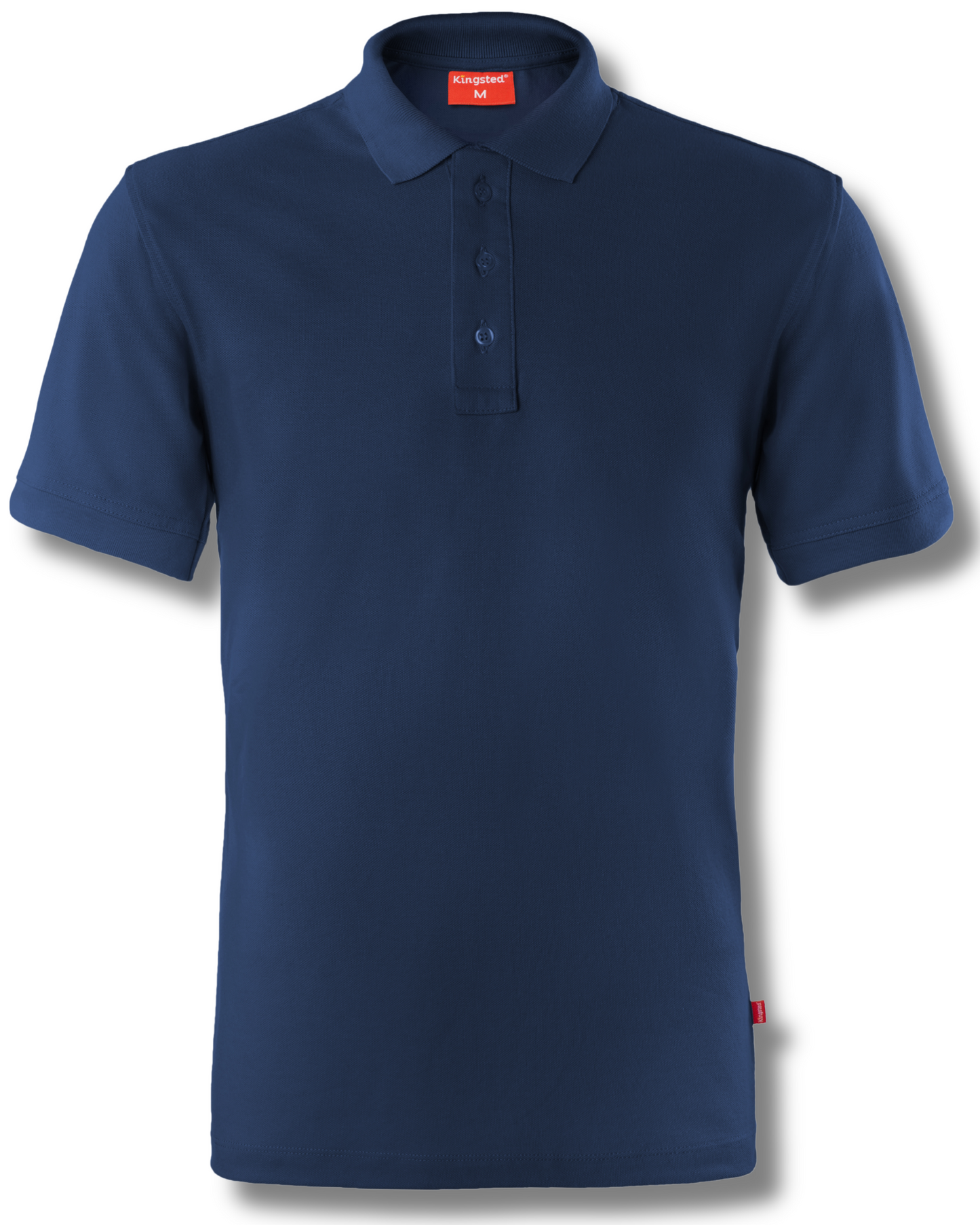 Classic Pique Polo Shirts for Men (Navy Blue)