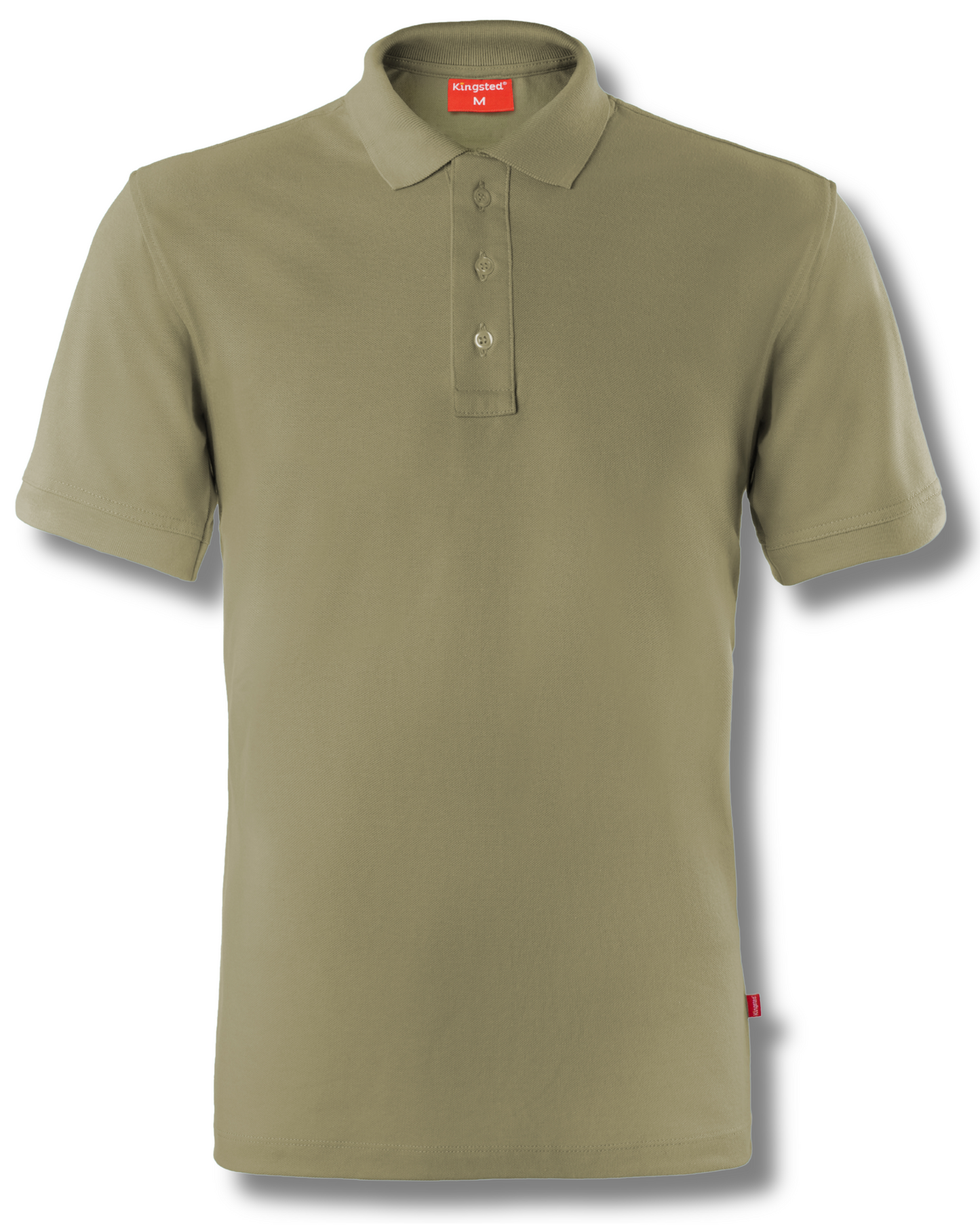 Classic Pique Polo Shirts for Men (Olive Green)