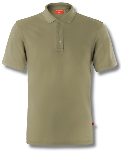 Classic Pique Polo Shirts for Men (Olive Green)