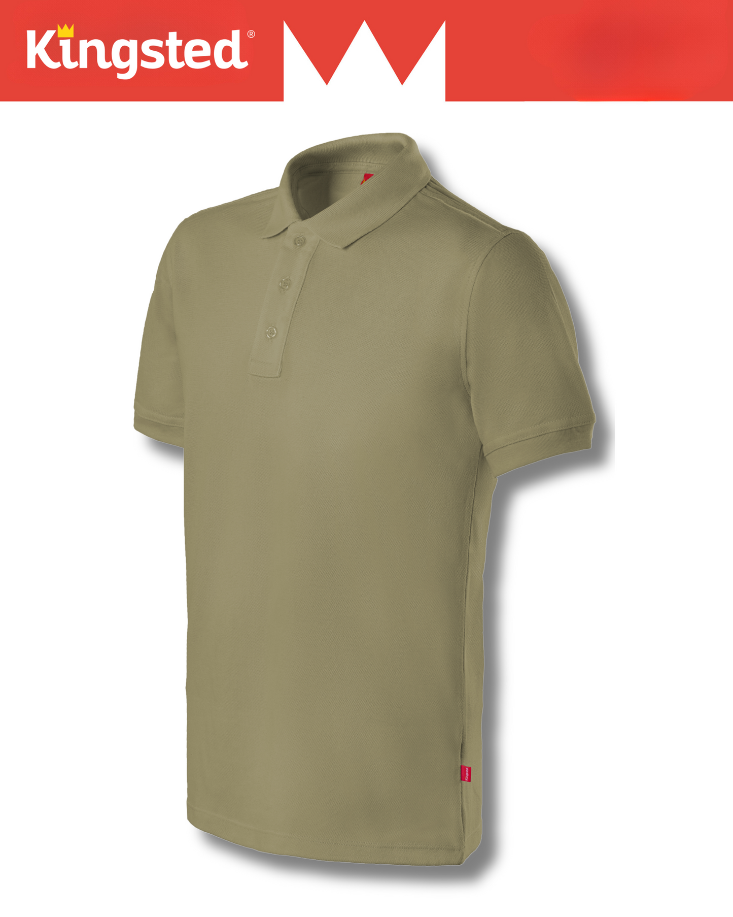 Classic Pique Polo Shirts for Men (Olive Green)