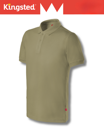 Classic Pique Polo Shirts for Men (Olive Green)