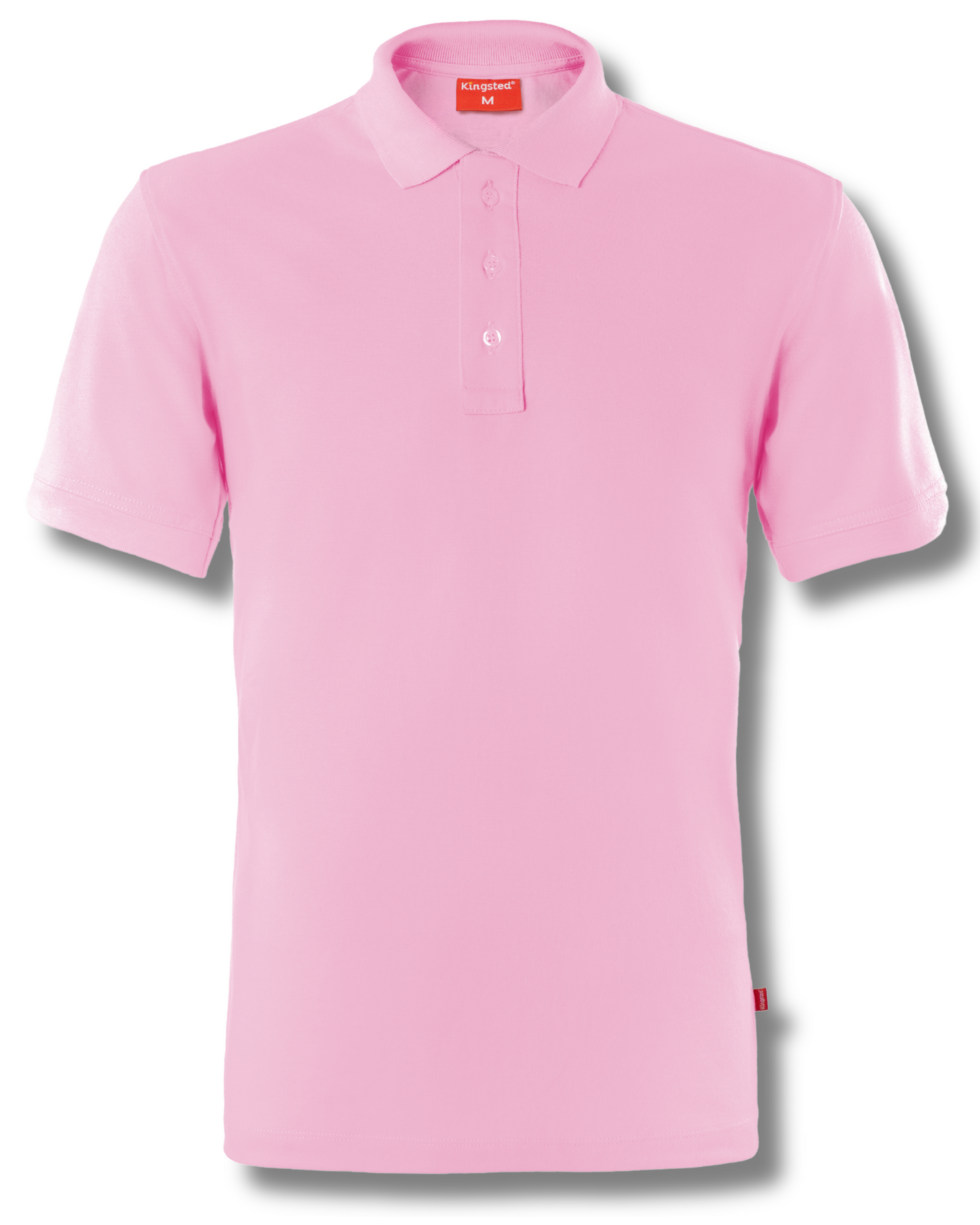 Classic Pique Polo Shirts for Men (Pink)