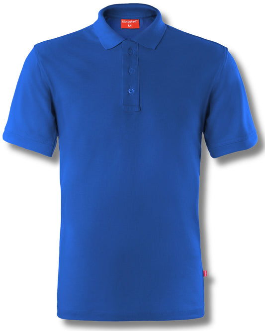 Classic Pique Polo Shirts for Men (Royal Blue)